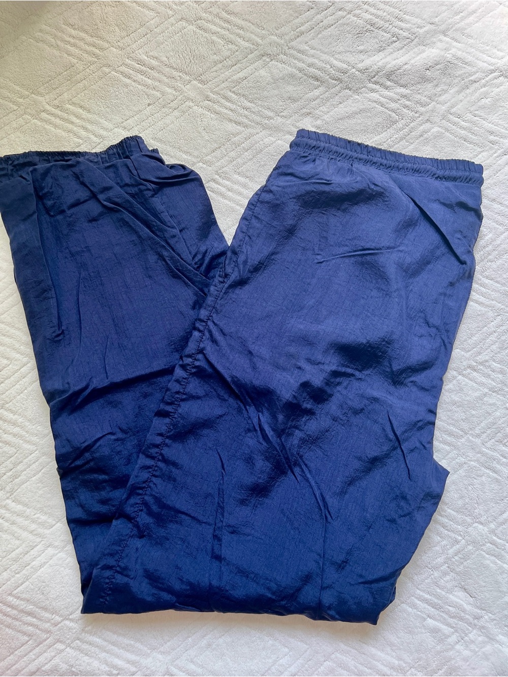 christian dior monsieur navy blue track pants size large
